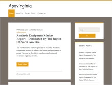 Tablet Screenshot of apavirginia.org